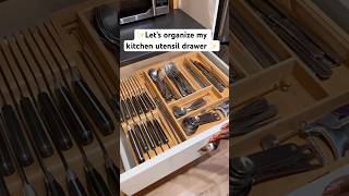 ✨Organize my kitchen utensil drawer with me amazonfinds tetestyle shorts kitchenhacks asmr [upl. by Lyndsay]