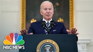 Biden Announces Ban On Import Of Russian Oil  NBC News [upl. by Sansen]