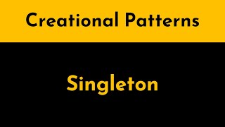 The Singleton Pattern Explained and Implemented in Java  Creational Design Patterns  Geekific [upl. by Ardnayek]