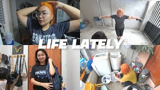 Bagong Hair Color Home Workout Back to School Preparations After Birthday Cleaning  Mrs Cath [upl. by Aizti509]