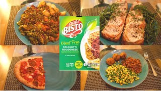 4 Vegan Meals two of them PIZZA amp A Jason Lunchtime Taste Test [upl. by Trebmal]