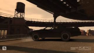 Knight Rider Talking KITT GTA IV PC game mod [upl. by Nerol624]