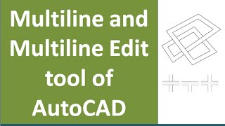 Multiline multiline style and multiline edit commands of Autocad [upl. by Bartolemo]