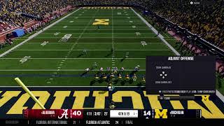 BAMA VS MICHIGAN [upl. by Arlie]