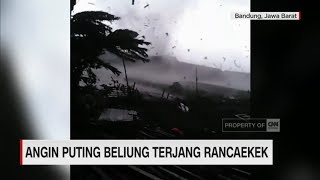 Detikdetik Angin Puting Beliung Terjang Rancaekek Bandung [upl. by Yahs427]