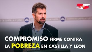 El PSOE propone un estrategia de lucha contra la pobreza y exclusión social en Castilla y León [upl. by Ciro523]