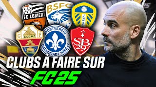 5 clubs LÉGENDAIRES à RECONSTRUIRE sur FC 25 [upl. by Hummel]