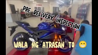 predelivery inspection I 2023 Yamaha R3 I safety marvin [upl. by Anirad]