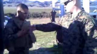 Bruce Lees Power Punch Vs US Marine [upl. by Annawat17]