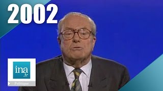 JeanMarie Le Pen  Campagne présidentielle 2002 2ème tour Archive INA [upl. by Ary713]