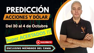 PARA DONDE VA EL COLCAP Y EL DOLAR LA PRIMERA SEMANA DE OCTUBRE [upl. by Einnus]