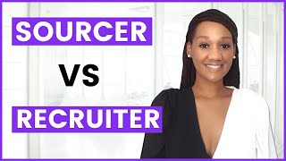 Sourcer vs Recruiter  Whats the difference [upl. by Tawney]