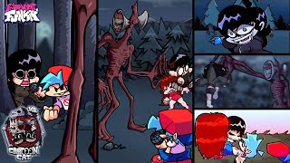 FNF VS CARTOON CAT 20  Vs Siren Head Week   Cutscenes █ Friday Night Funkin █ [upl. by Malo498]