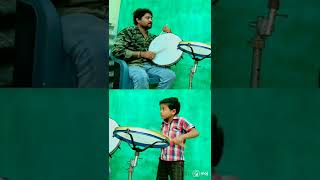 duff solo Father and son  cherrydrums vijayawada drums folkmusic dj chirumani dappu [upl. by Netsrak]