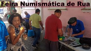 ✅Feira divertida de Numismática  Moedas e cédulas de coleção numismatica noedas [upl. by Eahsan]