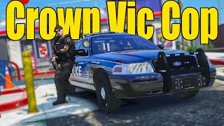 Suspended To CROWN Vic Cop In GTA5 RolePlay [upl. by Magee46]