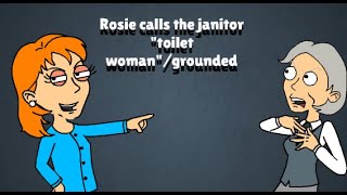 Rosie Calls the Janitor quottoilet womanquot and Gets Grounded [upl. by Cardwell111]