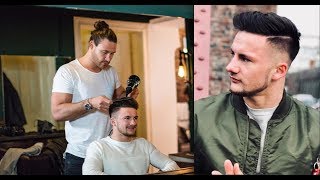 Haarstyling TUTORIAL für Männer bei kurzen Haaren  Die BESTEN Tipps [upl. by Kanal405]