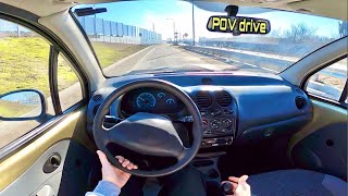 2010 Daewoo Matiz 08 MT POV Test drive [upl. by Lyrehs]