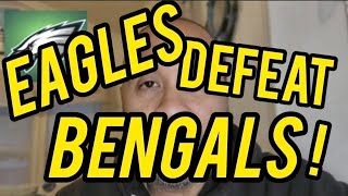 Philadelphia Eagles DEFEAT Cincinnati Bengals  Eagles vs Bengals WEEK 8 HIGHLIGHTS 102624 [upl. by Sidoney257]