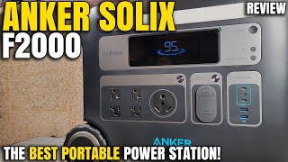 The Best PORTABLE Power Station  Anker SOLIX F2000 Review [upl. by Anyaj755]