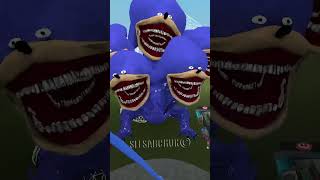 NEW ALL SIZE EYX SONIC EXE MONSTERS TAPES FAMILY FROM SMALL TO BIG in Garrys Mod  sonicexe sonic [upl. by Kcirederf]