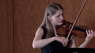 Franck Violin sonata Oleksandra Fedosova Kateryna Tereshchenko [upl. by Aissyla]