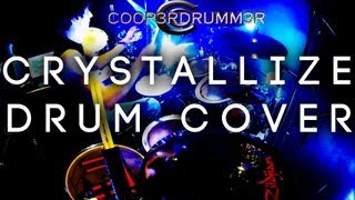 Crystallize  Lindsey Stirling  Drum Cover Dubstep Violin Original [upl. by Radbourne739]