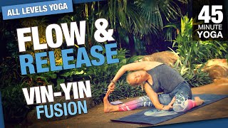 Flow amp Release VinyasaYin Fusion Yoga Class  Five Parks Yoga [upl. by Enoyrt]