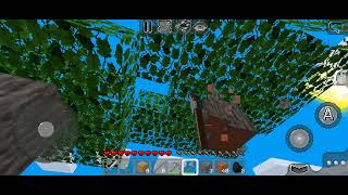 building a tree house part 1 in multicraft [upl. by Sobel]