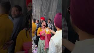 Diljit Dosanjh punjbi singer new movie shott song lahenge te sharrab dol du shorts trending viral [upl. by Amadas]