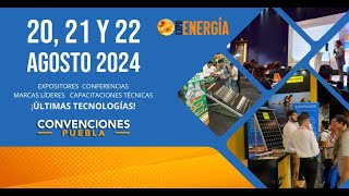 ¡Único evento con área de exhibición solar EXPO ENERGÍA 2024 [upl. by Kaehpos]