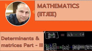 Class 12 Determinants amp Matrices Part 3  JEE MAINS NCERT [upl. by Eliseo]