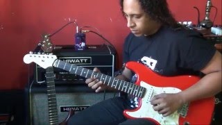 Danyel Campos  Fuhrmann Classic 800  Hiwatt T40 Head  Tesla Pickups [upl. by Silberman655]