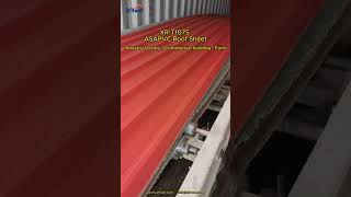 Do you know which roof tiles are best for industrial factory look here the ASAPVC roof sheet！！ [upl. by Evatsug]