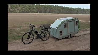 Rowerowy kamper quotKAPRYS 2quot Bicycle camper for two people [upl. by Henri105]