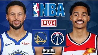 NBA LIVE GOLDEN STATE WARRIORS vs WASHINGTON WIZARDS LIVESCORE [upl. by Animar]