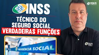 O QUE FAZ UM TÉCNICO EM SEGURO SOCIAL DO INSS [upl. by Annaj]