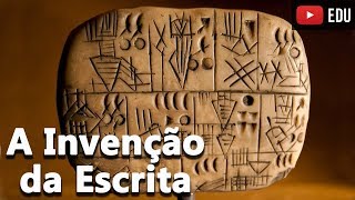 A Invenção da Escrita Escrita Cuneiforme Hieróglifos e a Pedra de Roseta História da Civilização [upl. by Tiebout555]