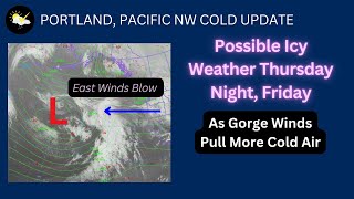 Portland Pacific Northwest Tracking More Icy Weather [upl. by Dagney164]