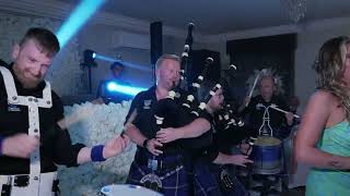 Drums N Roses  Proud Mary Bagpipes amp Drums [upl. by Prissie]