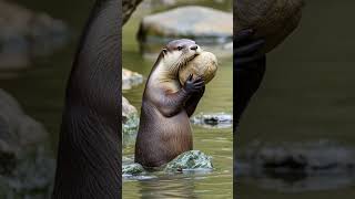 Otters Have A Favourite Rock [upl. by Yenetruoc]