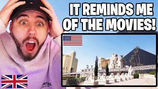 Brit Reacts to Visiting Las Vegas in America [upl. by Nniw697]