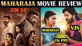 MAHARAJA  MOVIE REVIEW  VIJAY SETHUPATHI  RampJ 20 [upl. by Lorolla]