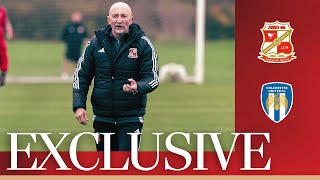 Ian Holloways first day as Swindon Town Manager  Swindon Town Football Club [upl. by Queen]