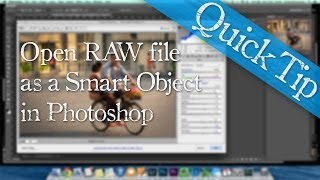 Use quotOpen as Smart Object in PSquot from Lightroom [upl. by Moss]