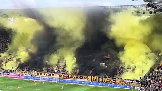 Pyro Dynamo Dresden MSV Duisburg [upl. by Airdnaz]