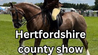 THATS SHOWING FOR YOU 🤦‍♀️  Hertfordshire County Show Ridden CampD’s Show Vlog [upl. by Rasecoiluj901]