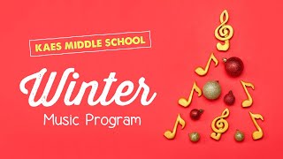 KAES Middle School Winter Music Program [upl. by Lirpa]