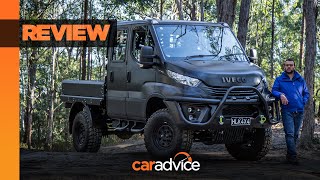 2019 Iveco Daily 4x4 review the biggest and baddest 4x4 money can buy  CarAdvice [upl. by Polish]